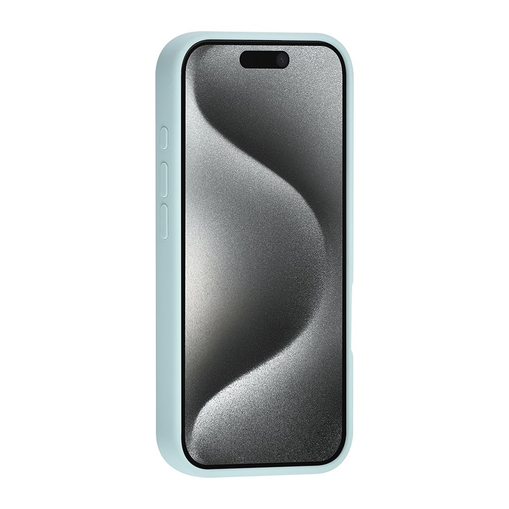 Tuniq iPhone 16 Pro Premium Liquid Silicone Θήκη Σιλικόνης - Light Blue