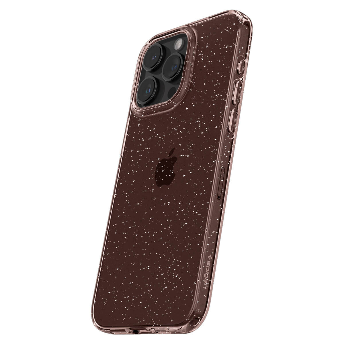 Spigen iPhone 15 Pro Liquid Crystal Θήκη Σιλικόνης - Glitter Rose