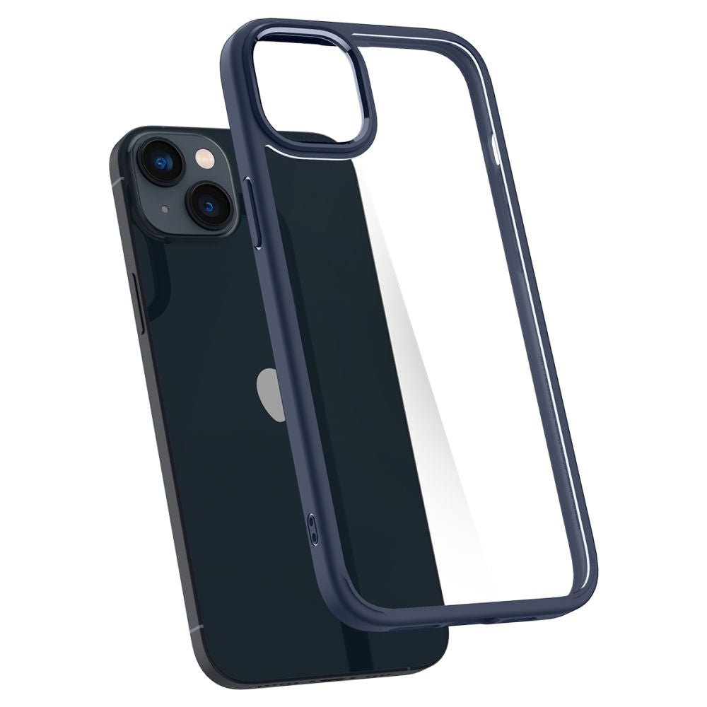 Spigen iPhone 14 Plus / iPhone 15 Plus Ultra Hybrid Σκληρή Θήκη με Πλαίσιο Σιλικόνης - Navy Blue