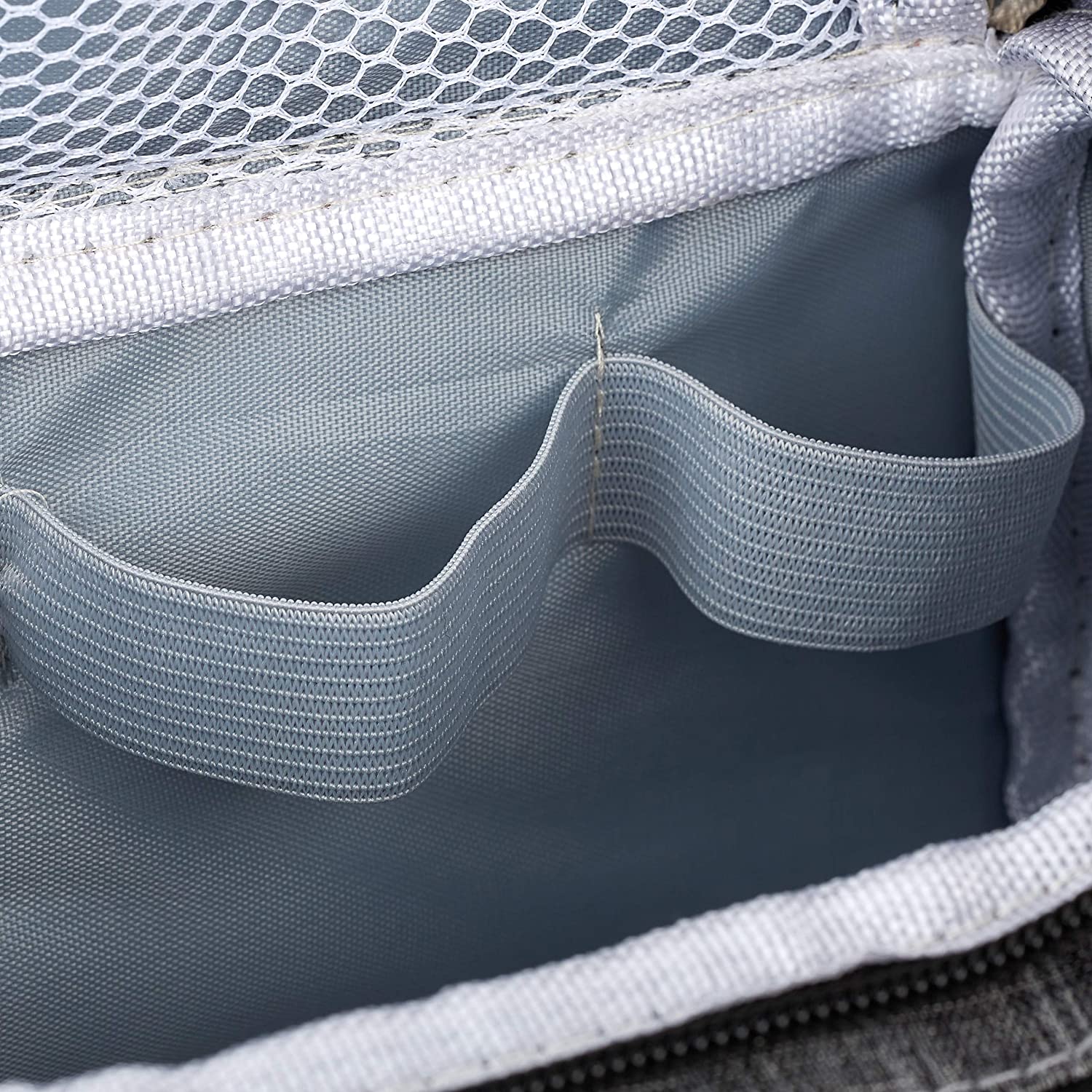 Relaxdays Κρεμαστή Τσάντα Αποθήκευσης - 13 x 23 x 13 cm - Grey - 4052025308667