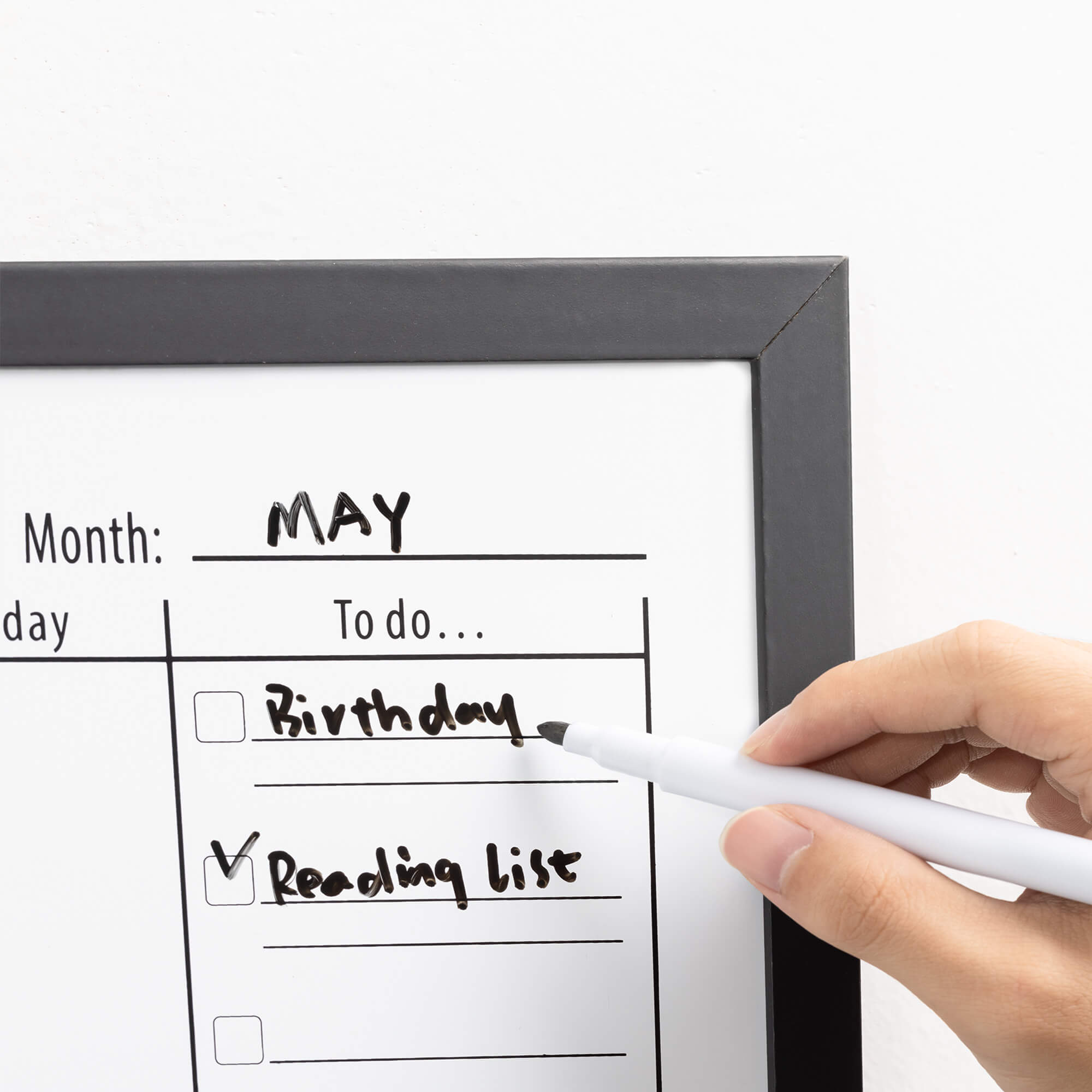 Navaris Μαγνητικός Πίνακας Εβδομαδιαίου Χρονοδιαγράμματος - 91 x 61 cm - White - 53630.01