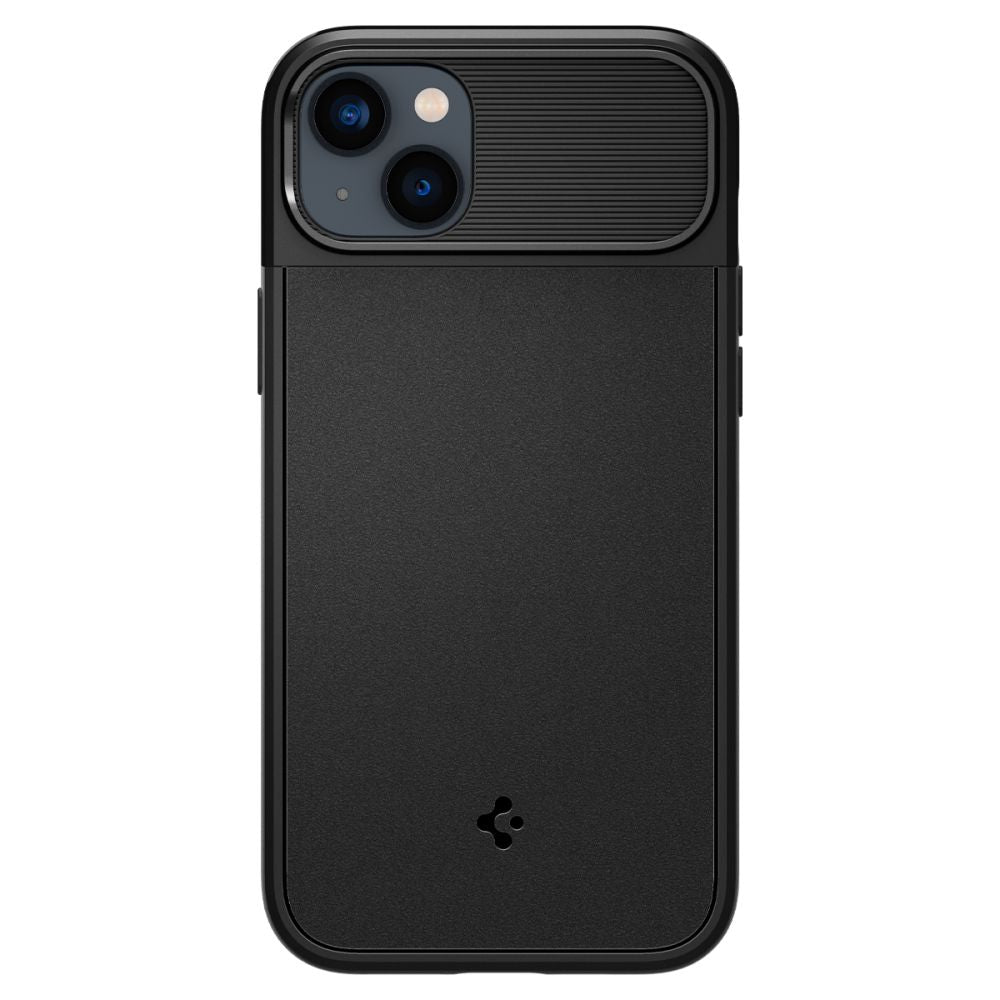 Spigen iPhone 14 Plus / iPhone 15 Plus Optik Armor Mag Θήκη Σιλικόνης με Κάλυμμα για την Κάμερα και MagSafe - Black
