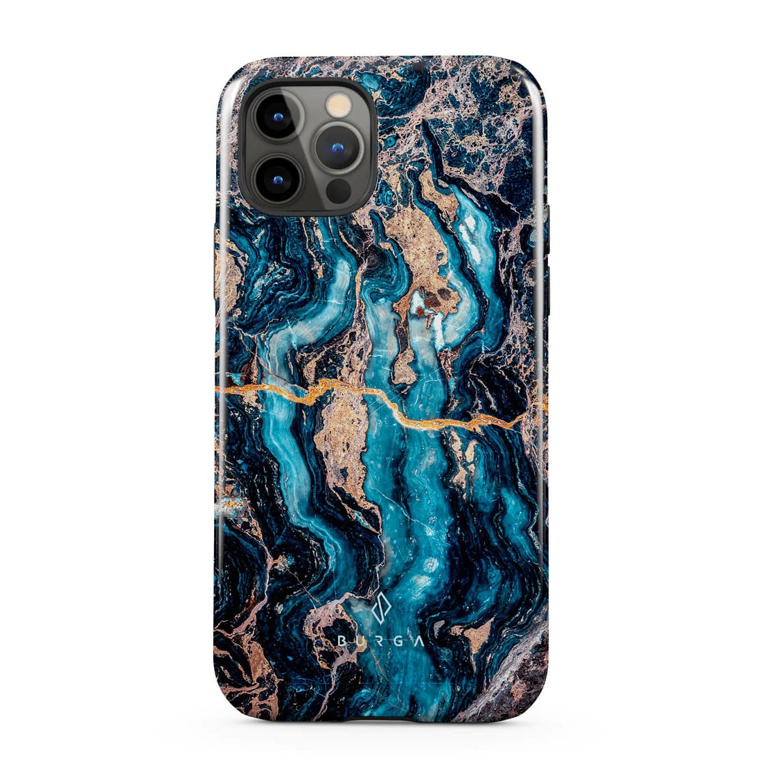 Burga iPhone 12 Pro Max Fashion Tough Σκληρή Θήκη - Mystic River