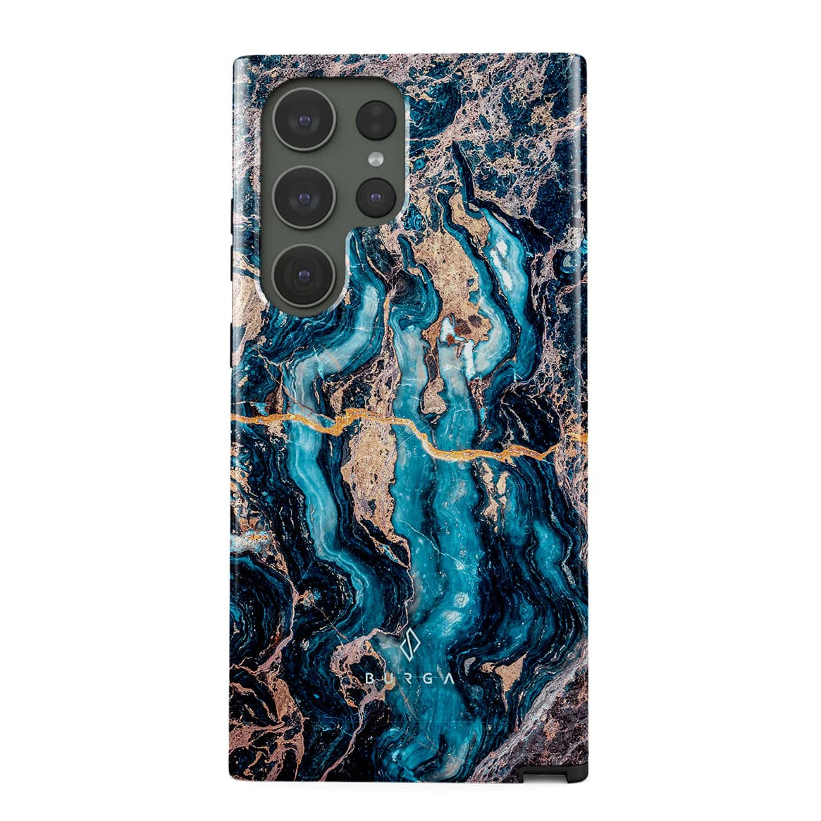 Burga Samsung Galaxy S23 Ultra Fashion Tough Σκληρή Θήκη - Mystic River