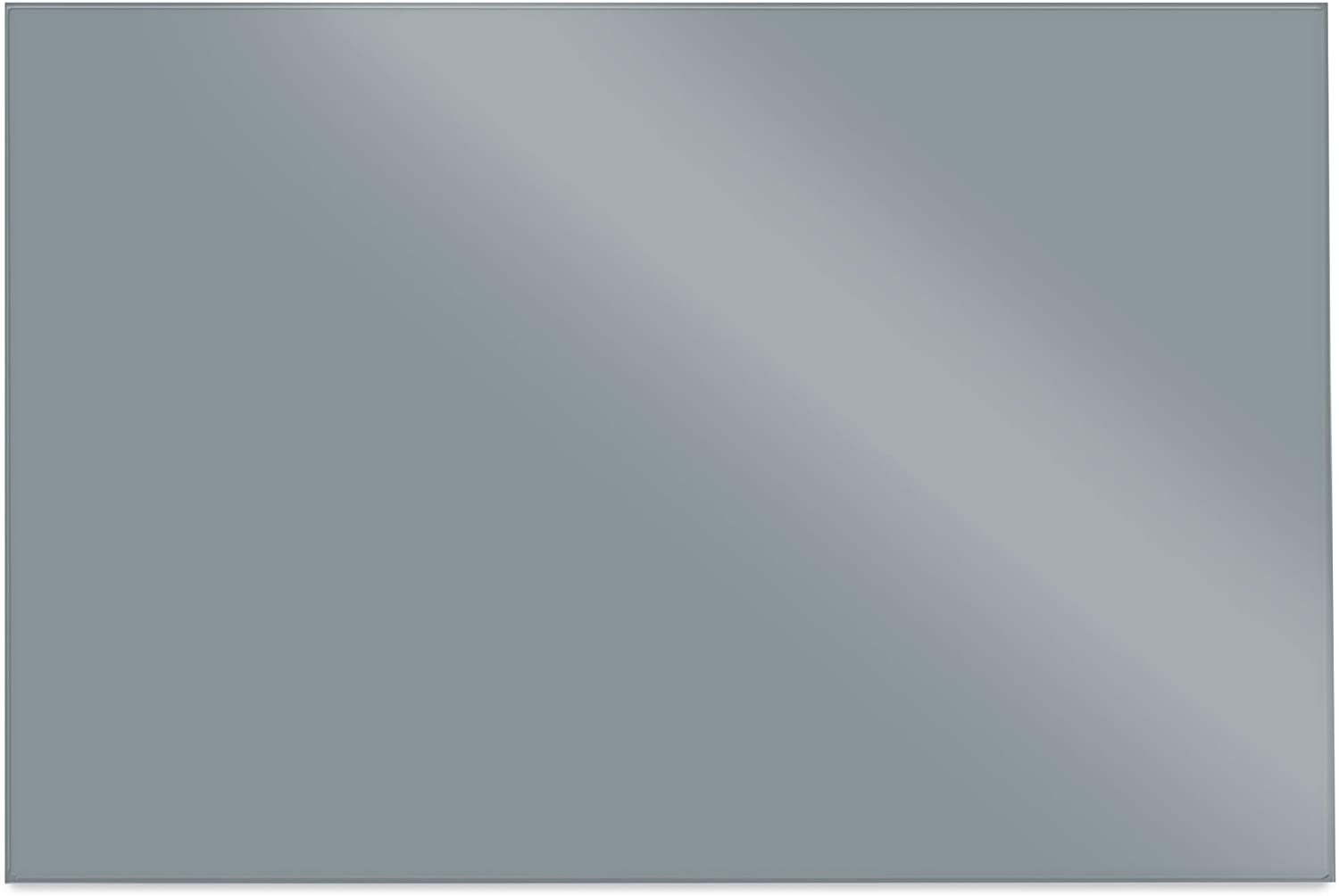 Navaris Μαγνητικός Γυάλινος Πίνακας - 90 x 60cm - Grey - 49646.22