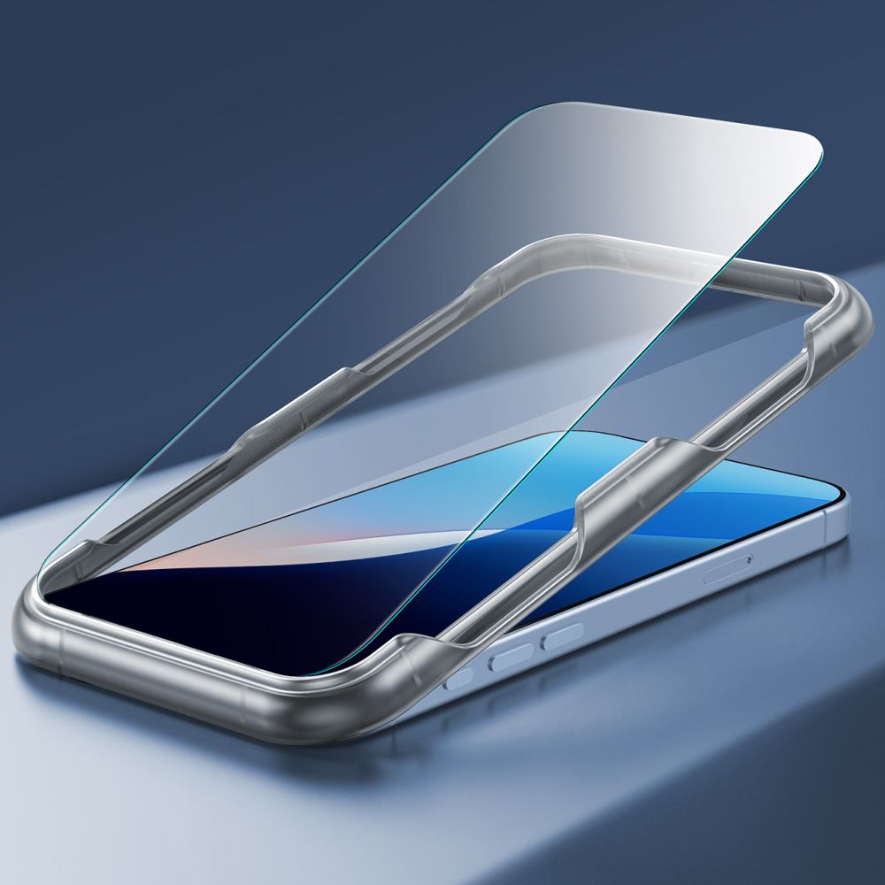 ESR iPhone 16 - Classic Pro Halolock - Σετ με 1 Αντιχαρακτικό Γυαλί Οθόνης και Θήκη MagSafe - Frosted Blue