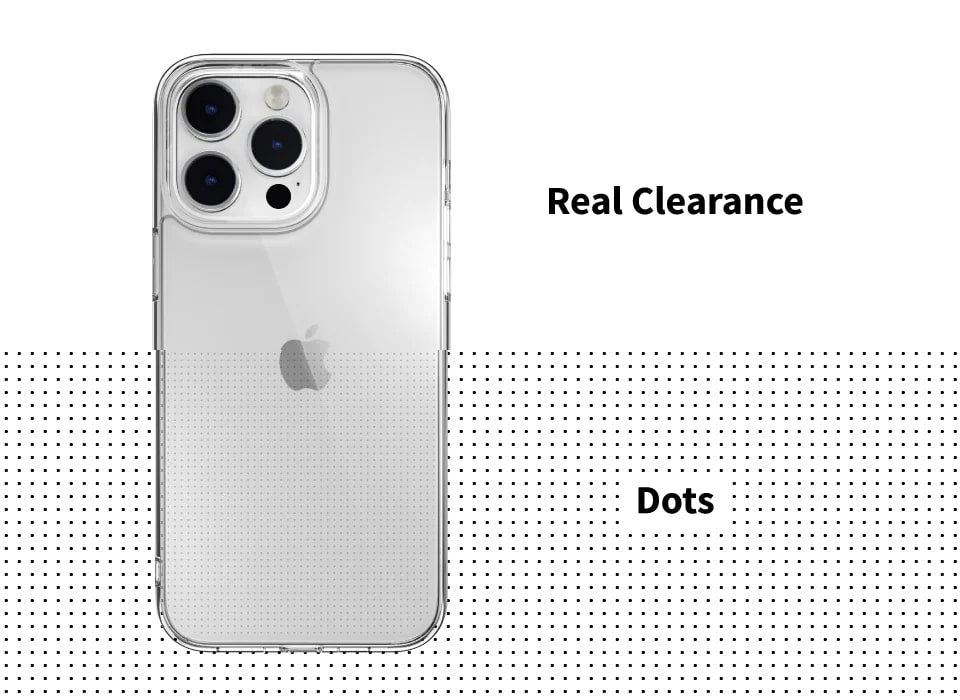 SwitchEasy iPhone 14 Pro Crush M Case Σκληρή Θήκη με Πλαίσιο Σιλικόνης και Magsafe - Διάφανη