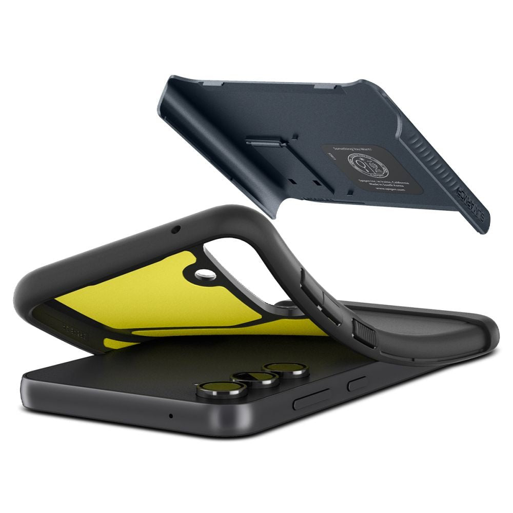 Spigen Samsung Galaxy S23 FE Slim Armor Σκληρή Θήκη - Metal Slate