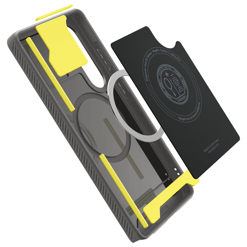 Spigen Samsung Galaxy S25 Ultra - Rugged Armor Mag - Θήκη TPU με MagSafe - Marble Grey