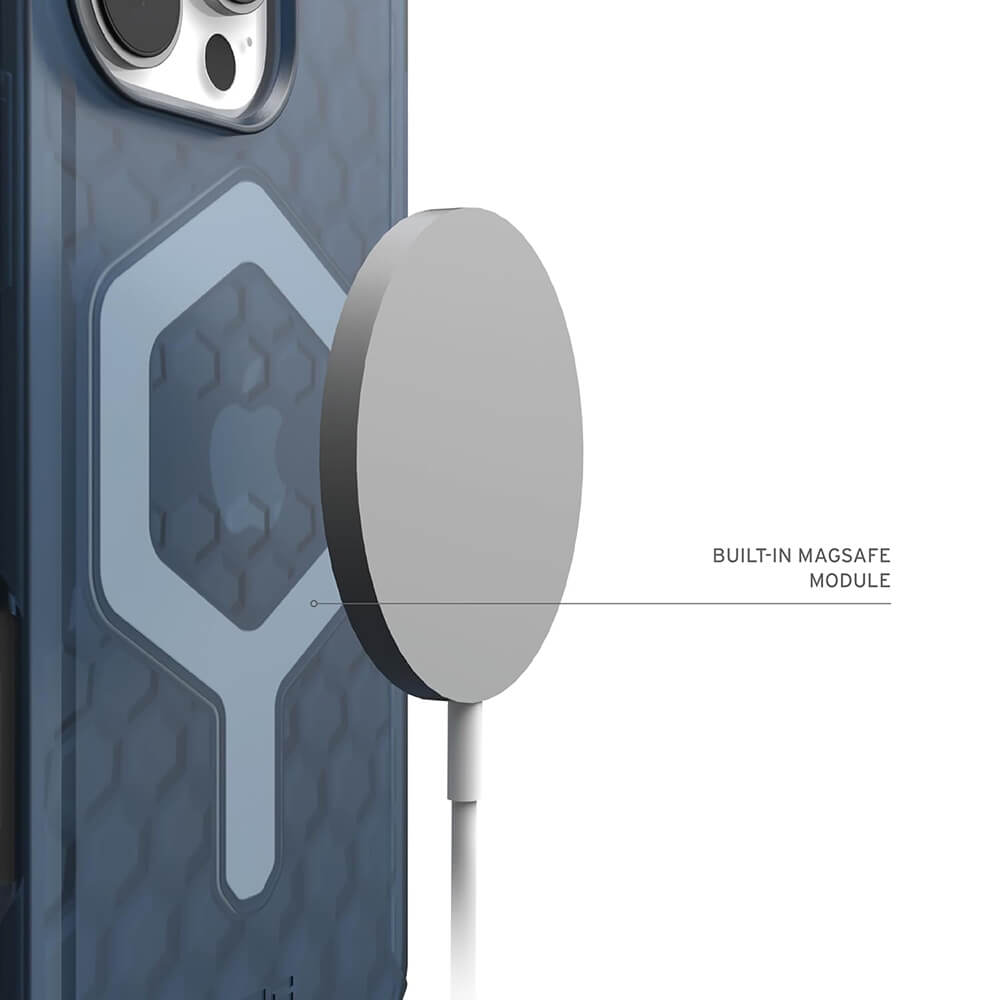 UAG iPhone 16 Pro Essential Armor MagSafe Θήκη Σιλικόνης TPU με MagSafe - Cloud Blue