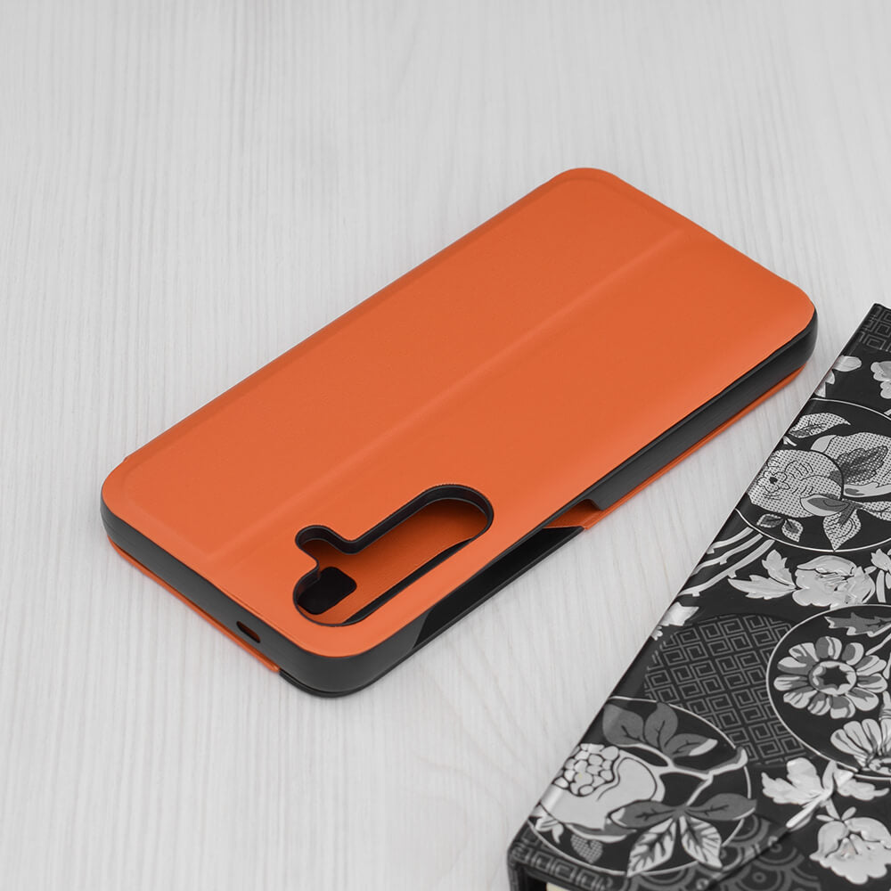 Techsuit Samsung Galaxy S25 - eFold Series - Θήκη Βιβλίο - Orange
