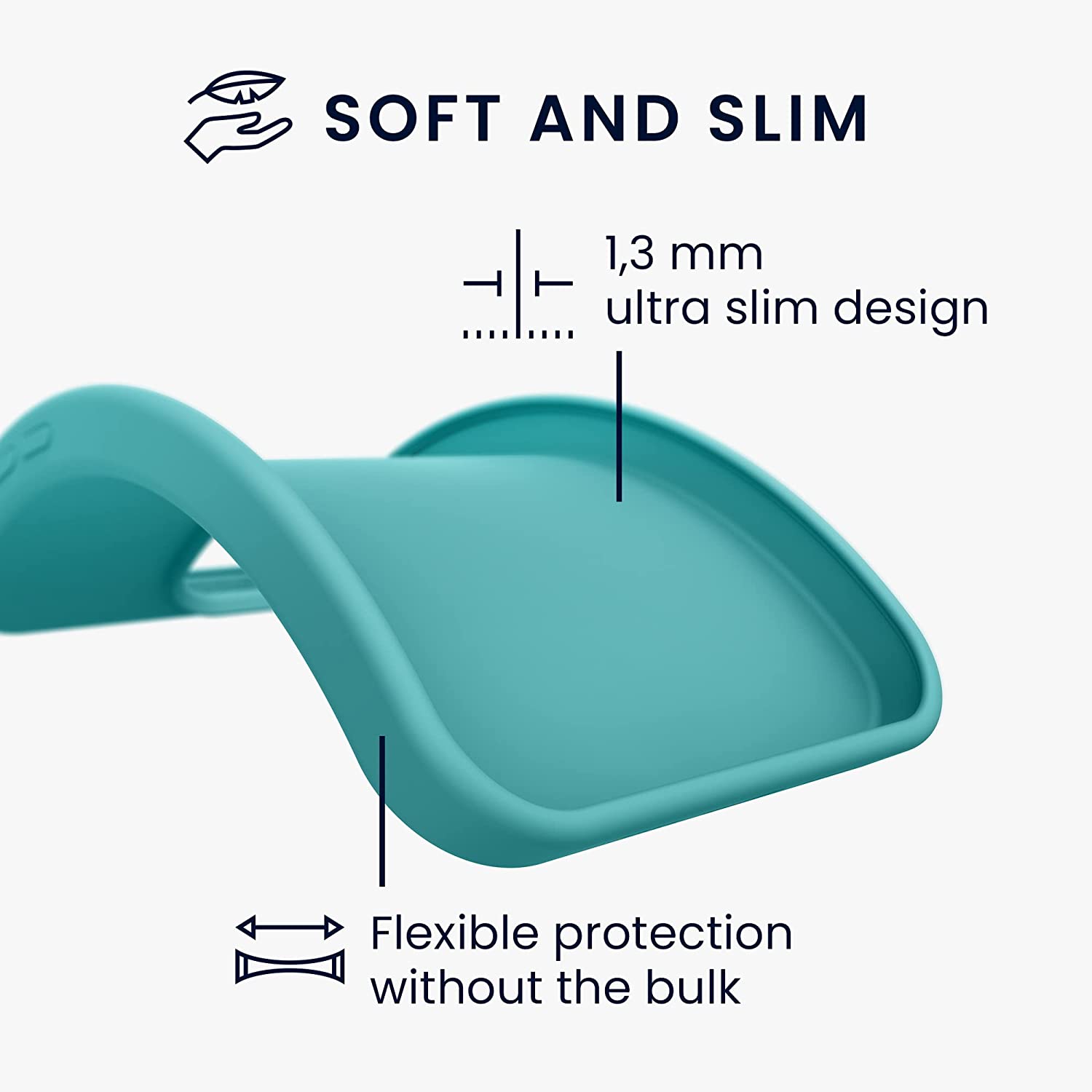 KW Xiaomi Redmi Note 11 Pro+ 5G Θήκη Σιλικόνης TPU - Teal Matte - 58095.57