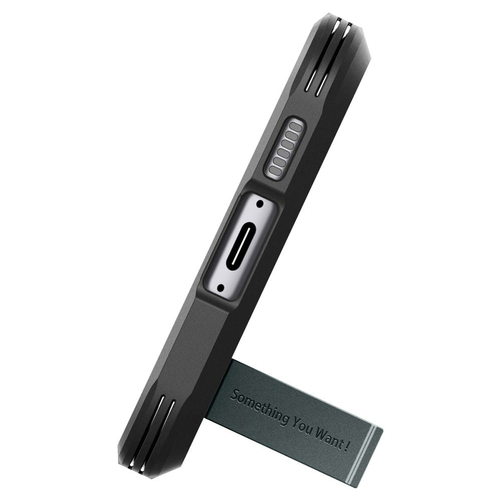 Spigen Samsung Galaxy S23 FE Tough Armor Σκληρή Θήκη - Abyss Green