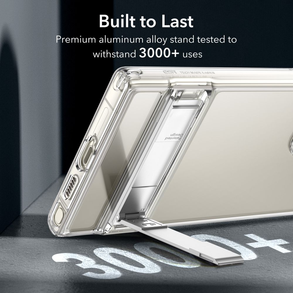 ESR Samsung Galaxy S24 Ultra Air Shield Boost Σκληρή Θήκη με Πλαίσιο Σιλικόνης και Stand - Διάφανη