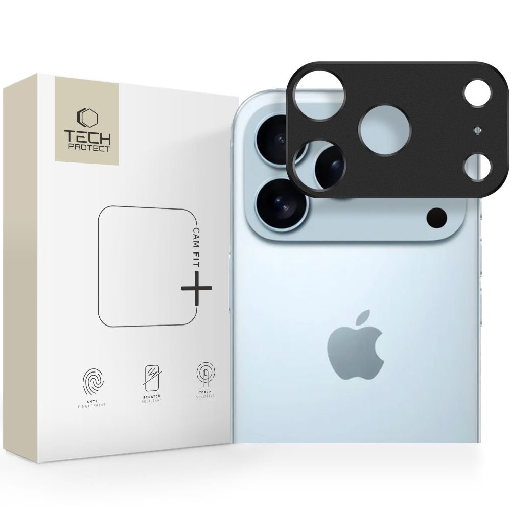 Tech - Protect iPhone 17 Pro Camalloy Fit+ Μεταλλικό Προστατευτικό για την Κάμερα - Black