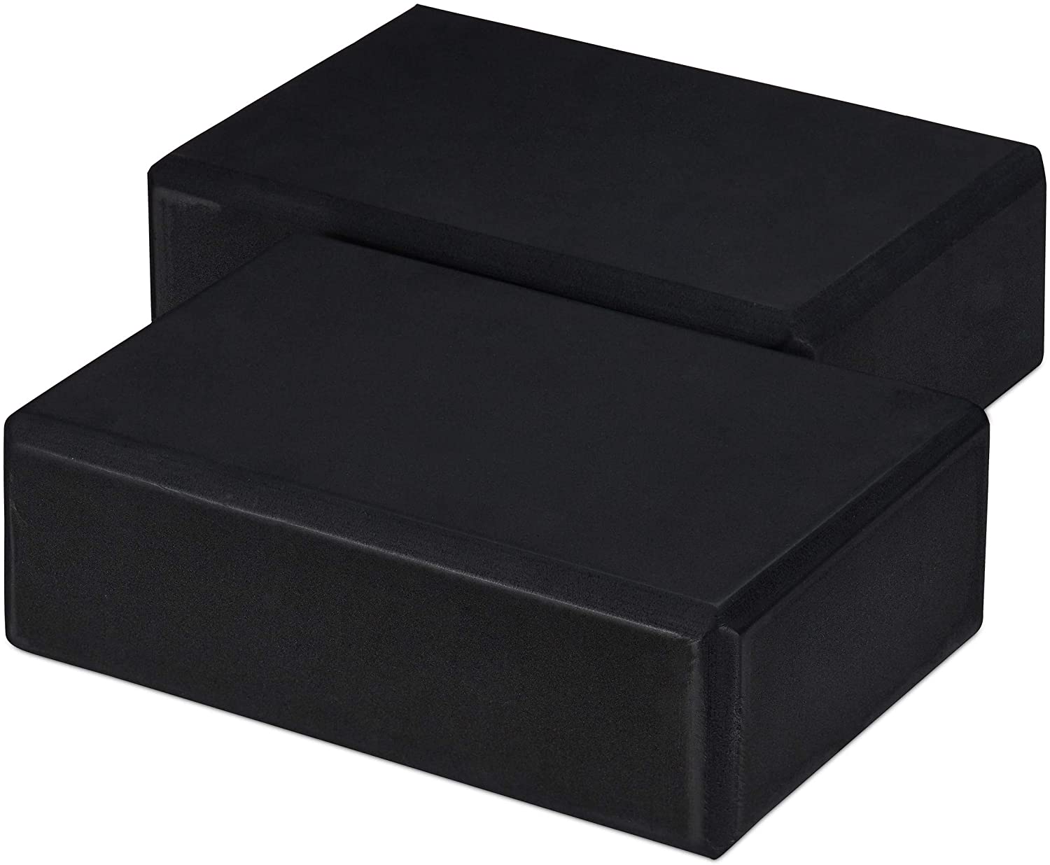 Relaxdays Σετ με 2 Μαξιλάρια Yoga - Black - 4052025944896