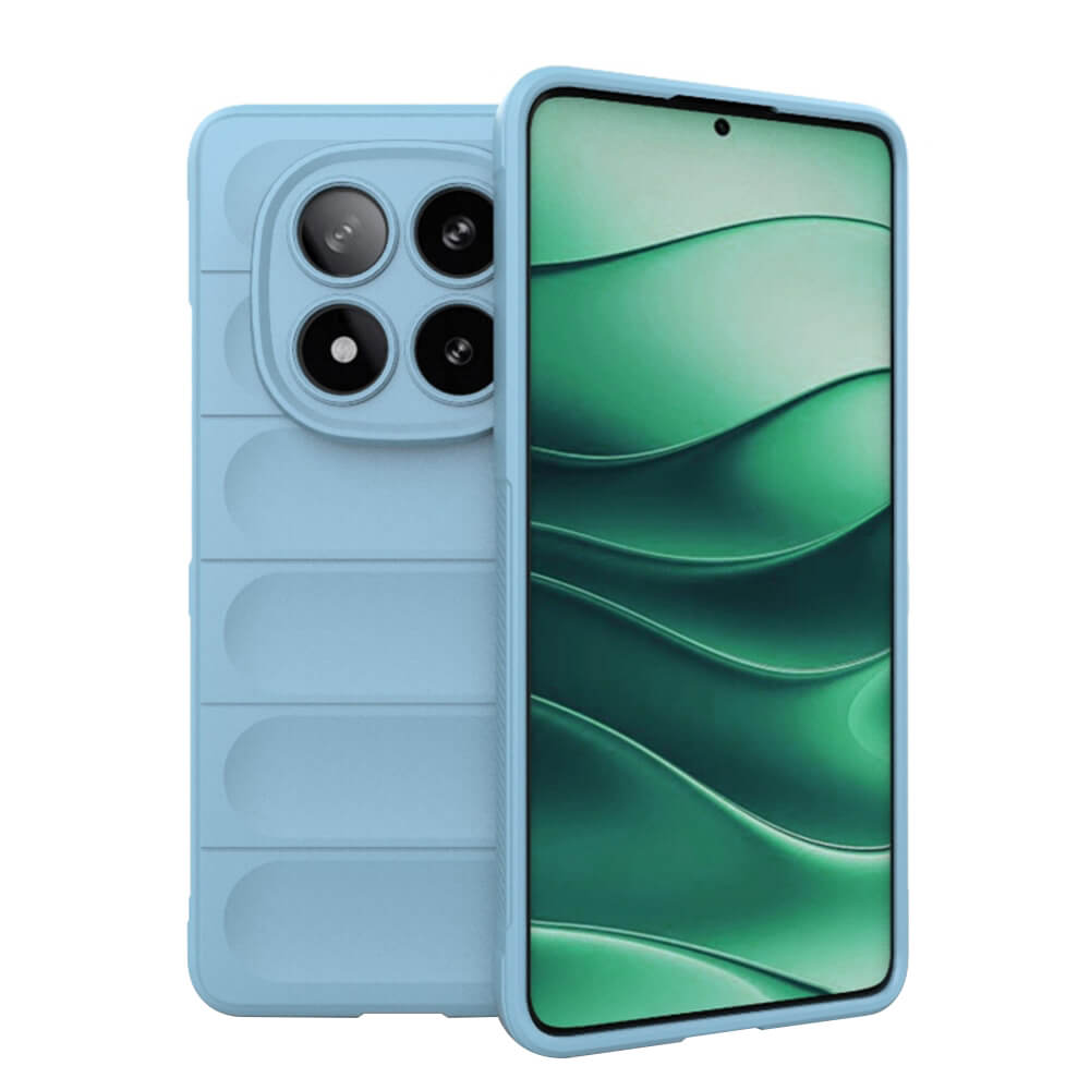 Techsuit Xiaomi Redmi Note 14 Pro 5G / Poco X7 Magic Shield Θήκη Σιλικόνης TPU - Blue