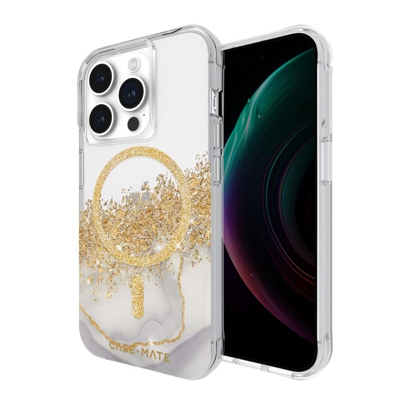 Case - Mate iPhone 15 Pro Karat Marble MagSafe Σκληρή Θήκη με MagSafe - Karat Marble