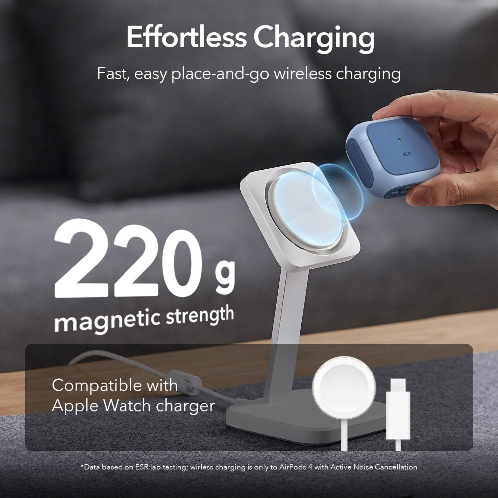 ESR AirPods 4 Θήκη Σιλικόνης με MagSafe - Orbit Halolock - Blue