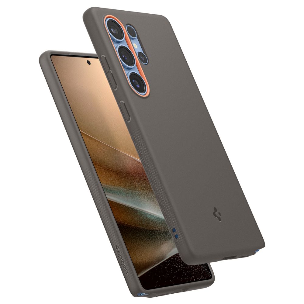 Spigen Samsung Galaxy S25 Ultra - Nano Pop Mag Θήκη Σιλικόνης με MagSafe - Papaya Grey