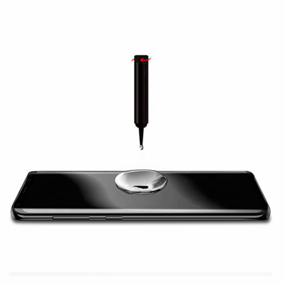 Lito Samsung Galaxy S23 Ultra 3D UV Glass 9H Tempered Glass Αντιχαρακτικό Γυαλί Οθόνης - Διάφανο