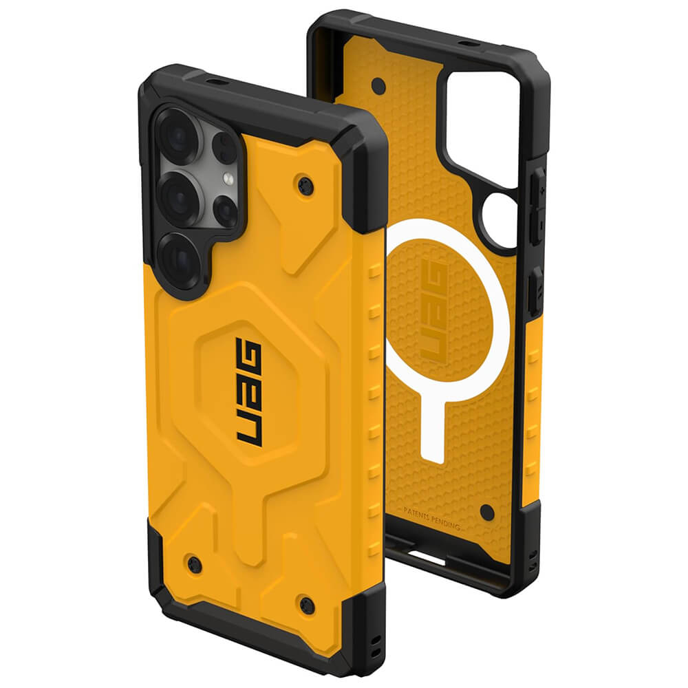 UAG Samsung Galaxy S25 Ultra Pathfinder MagSafe Series Σκληρή Θήκη με MagSafe - Heritage Yellow