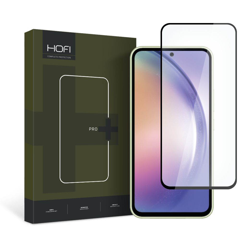 Hofi Samsung Galaxy A54 5G - Pro Glass + 0.3mm 2.5D 9H Full Screen Tempered Glass Αντιχαρακτικό Γυαλί Οθόνης - Black