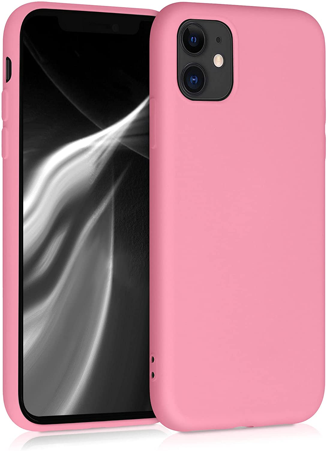 KW iPhone 11 Θήκη Σιλικόνης Rubberized TPU - Bubblegum Pink - 50791.212