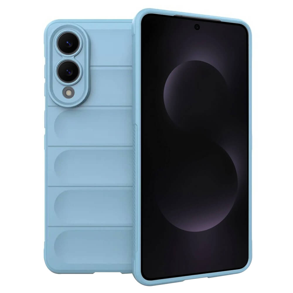 Techsuit Samsung Galaxy S25 Edge Magic Shield Θήκη Σιλικόνης TPU - Blue