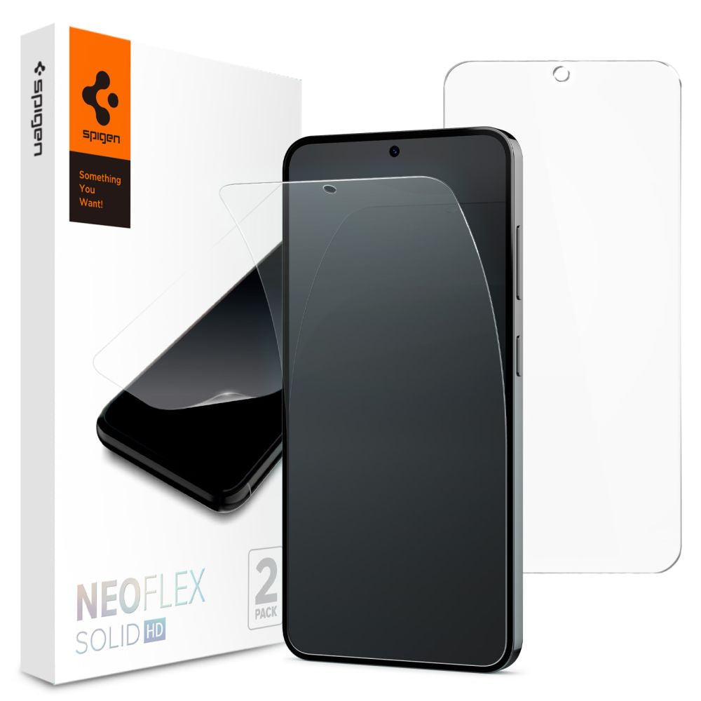 Spigen Samsung Galaxy S24+ NeoFlex Προστατευτική Μεμβράνη Οθόνης - 2 Τεμάχια - Διάφανο