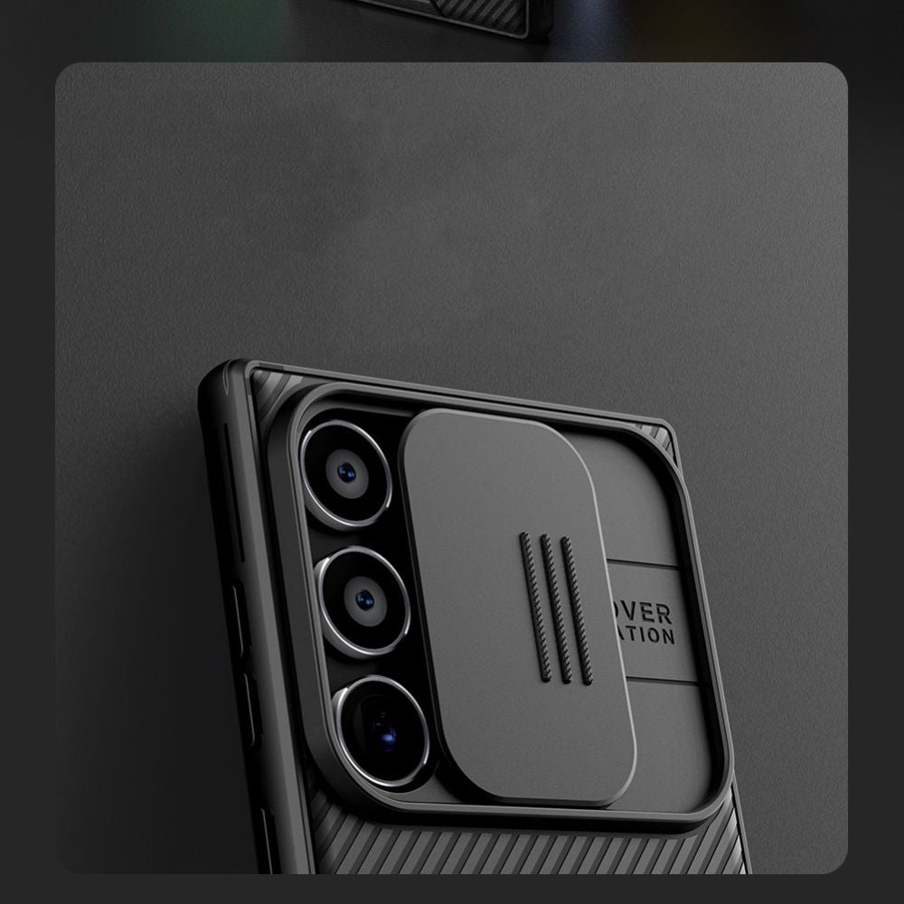 Nillkin Samsung Galaxy S24 Ultra CamShield Pro Σκληρή Θήκη με Κάλυμμα για την Κάμερα - Black