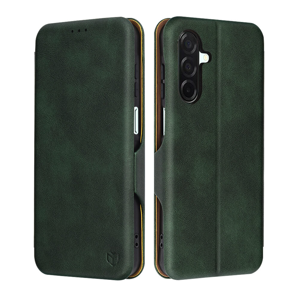 Techsuit Samsung Galaxy A26 5G - Safe Wallet Plus - Θήκη Βιβλίο - Green
