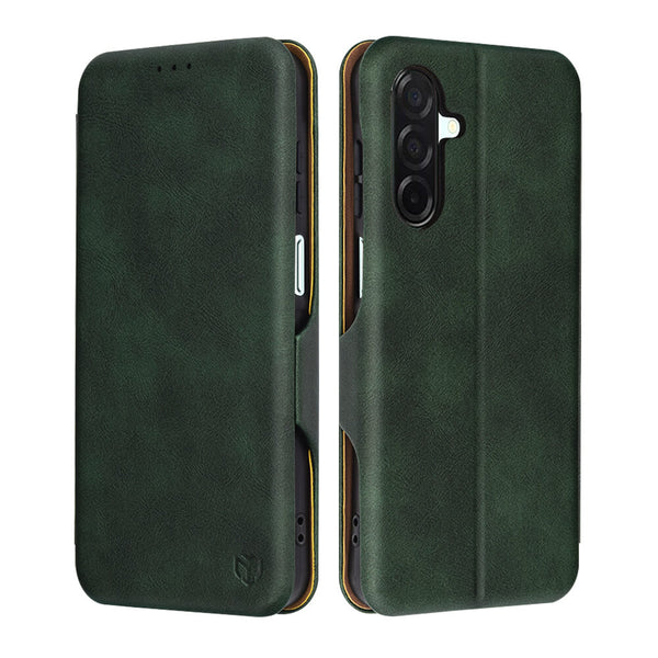 Techsuit Samsung Galaxy A26 5G - Safe Wallet Plus - Θήκη Βιβλίο - Green