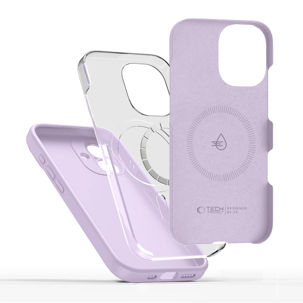 Tech-Protect iPhone 17 Silicone MagSafe - Θήκη Σιλικόνης TPU - Mauve