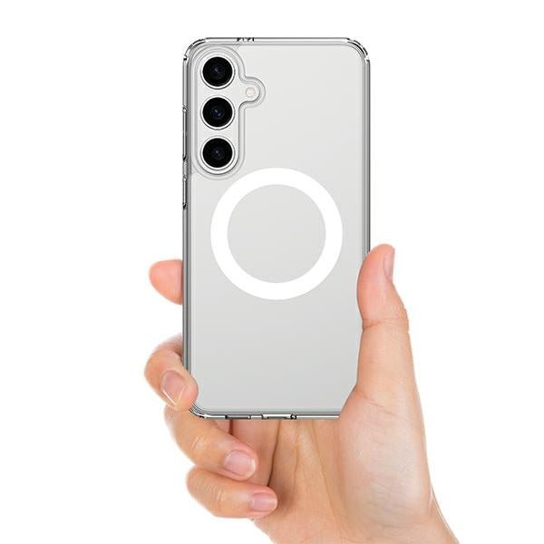 Araree Samsung Galaxy S24 Ultra Duple M Σκληρή Θήκη με Πλαίσιο Σιλικόνης και MagSafe - Διάφανη
