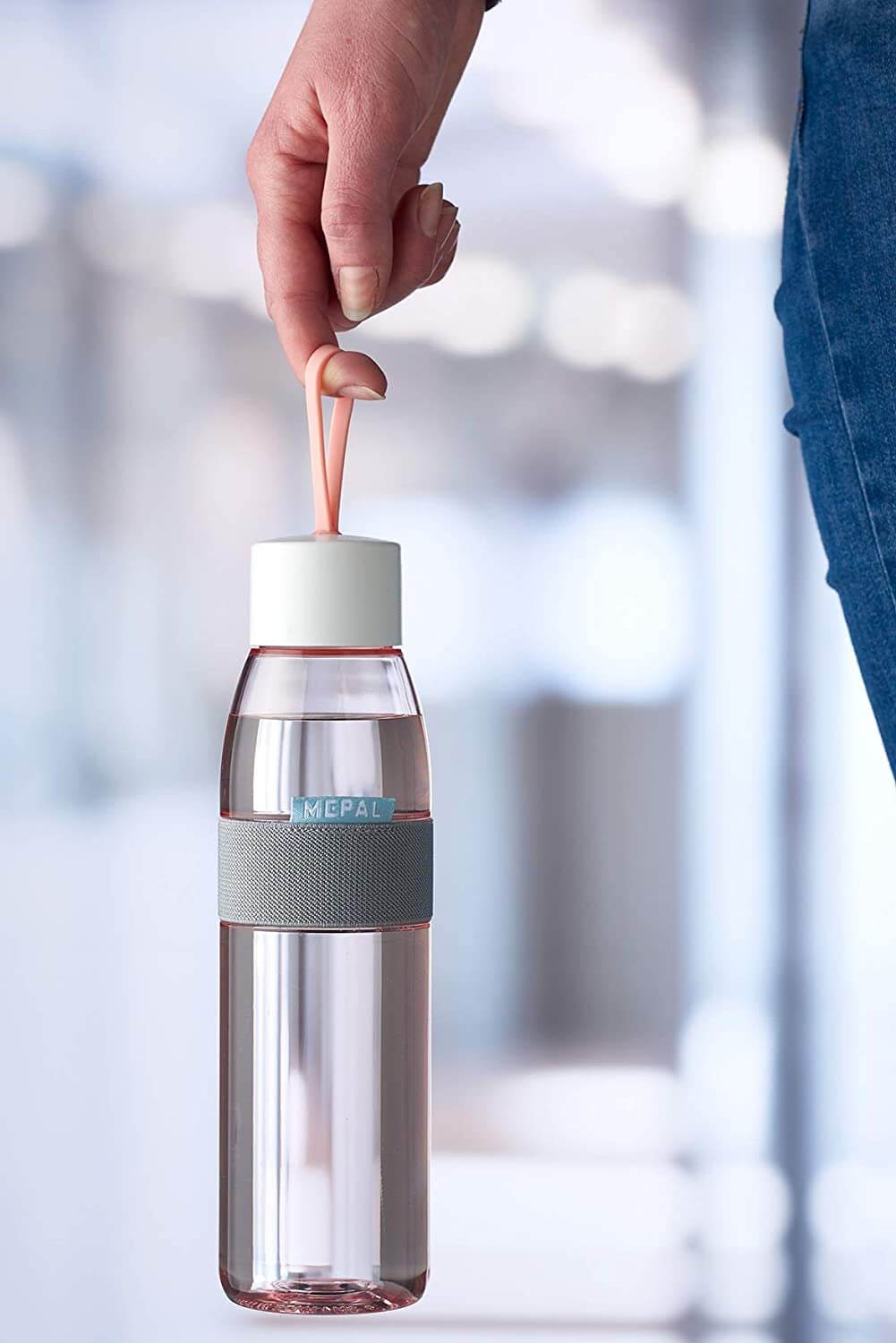 Mepal Water Bottle Ellipse - Πλαστικό Μπουκάλι Νερού - BPA Free - 500ml - Nordic Pink