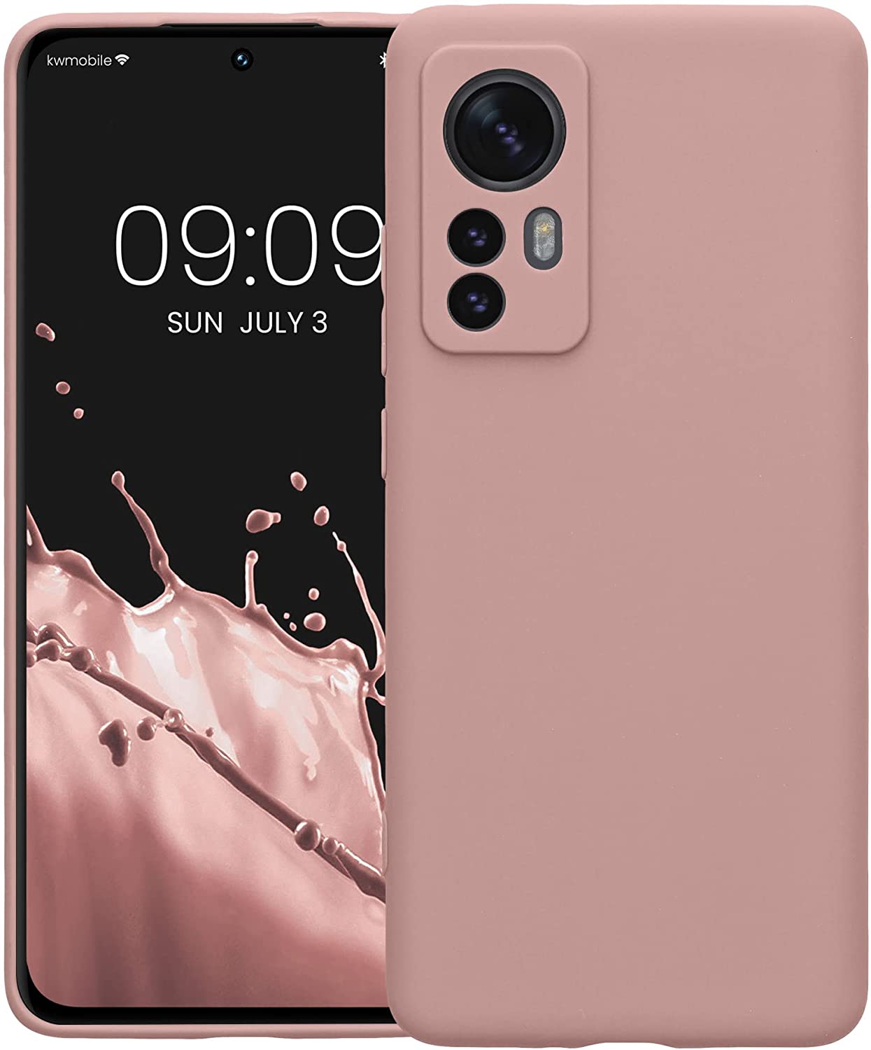 KW Xiaomi Xiaomi 12 / 12X Θήκη Σιλικόνης TPU - Winter Rose - 57124.193