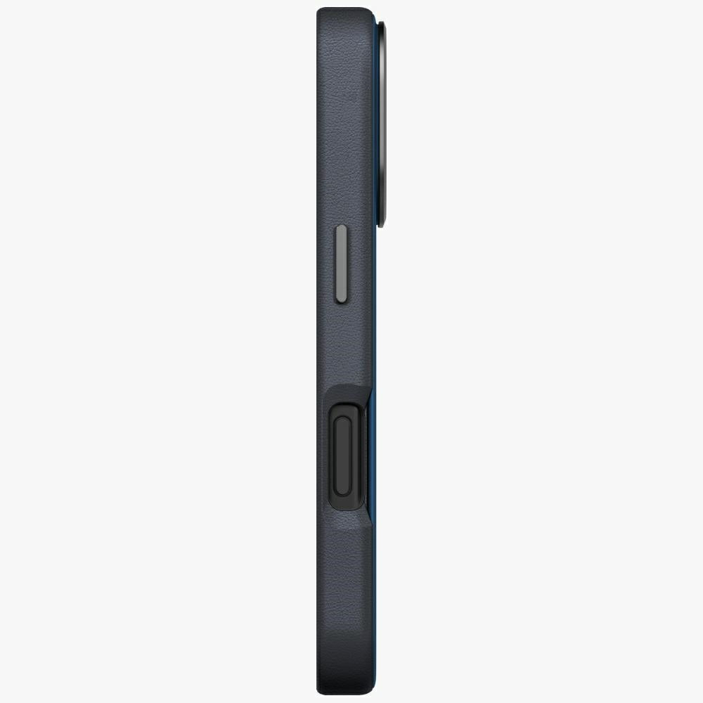 Uniq iPhone 17 Pro - Lyden DS - Σκληρή Θήκη με Επένδυση Συνθετικού Δέρματος και MagSafe - Blue