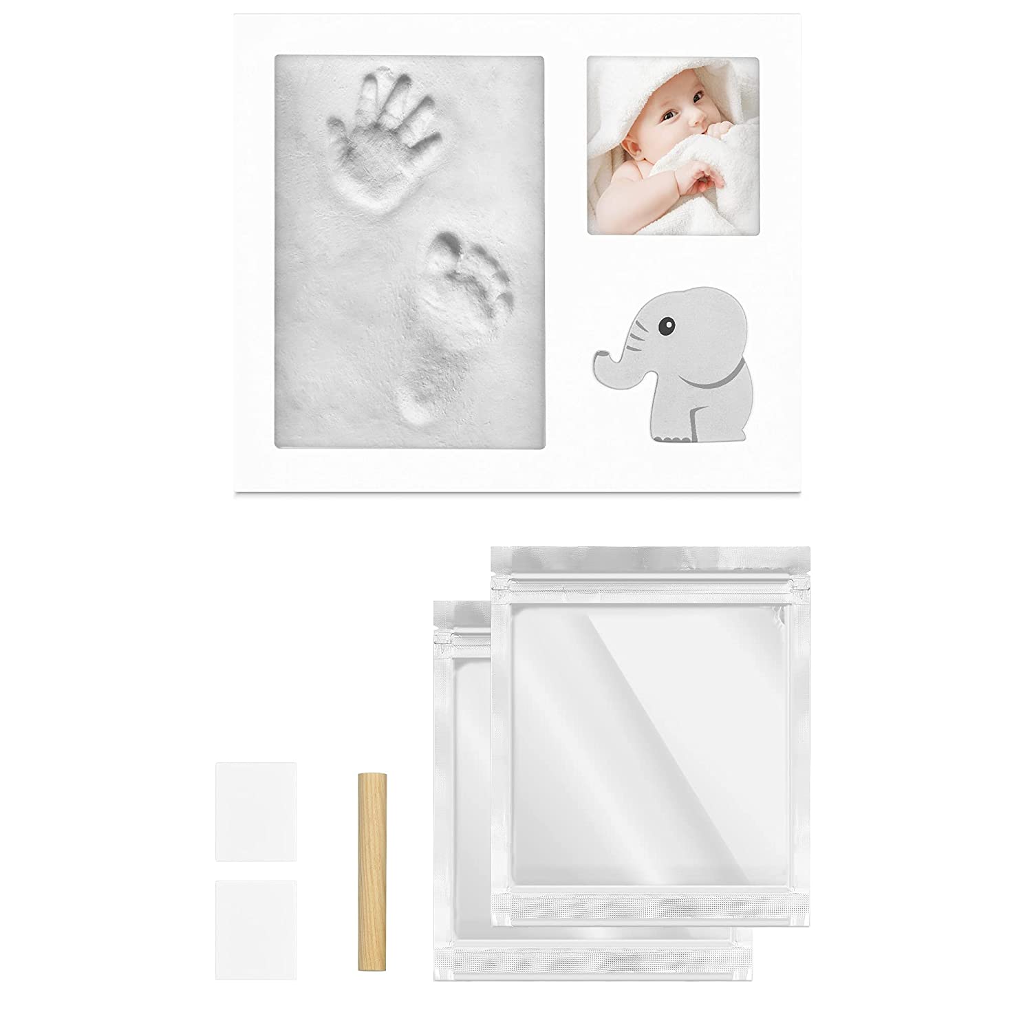 Navaris Κορνίζα από Πηλό για Αποτύπωμα Μωρού - 54248.01