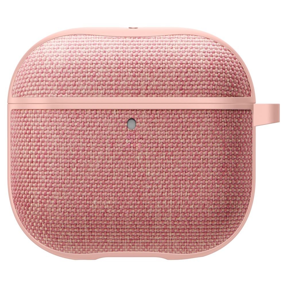 Spigen AirPods 4 Θήκη Urban Fit από Σιλικόνη και Ύφασμα - Rose Gold