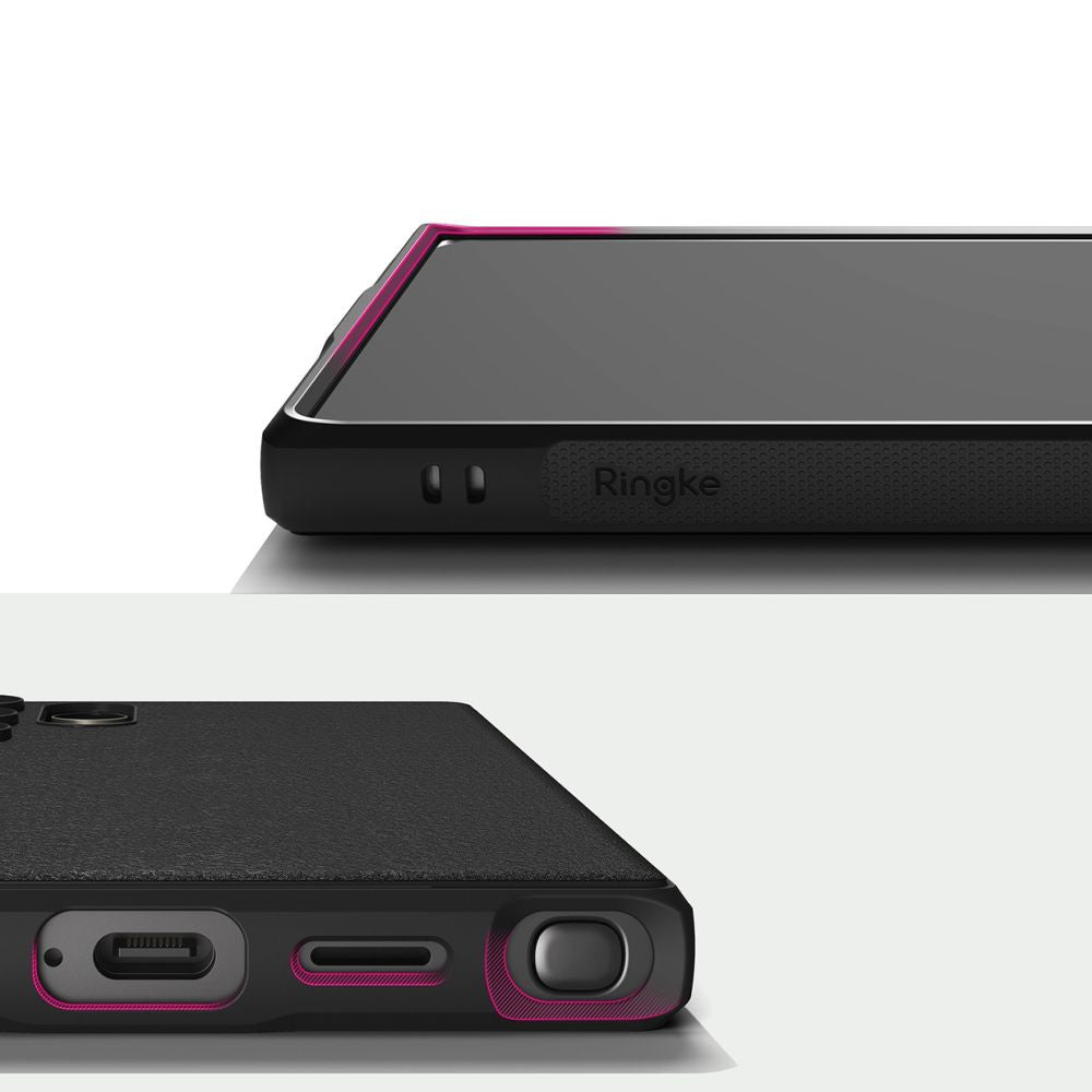Ringke Samsung Galaxy S24 Ultra Onyx MagSafe Θήκη Σιλικόνης με MagSafe - Black