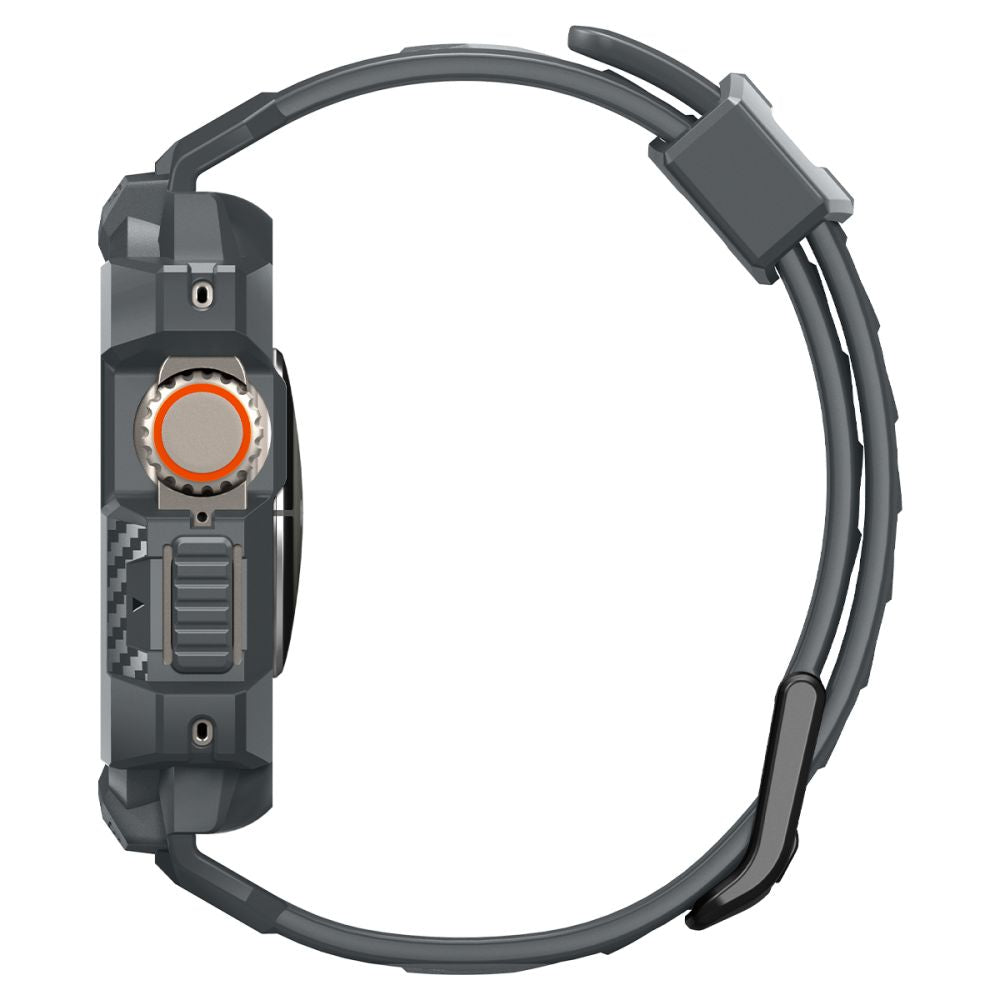 Spigen Λουράκι Apple Watch Ultra (1/2/3) - 49mm Rugged Armor Pro - Dark Grey