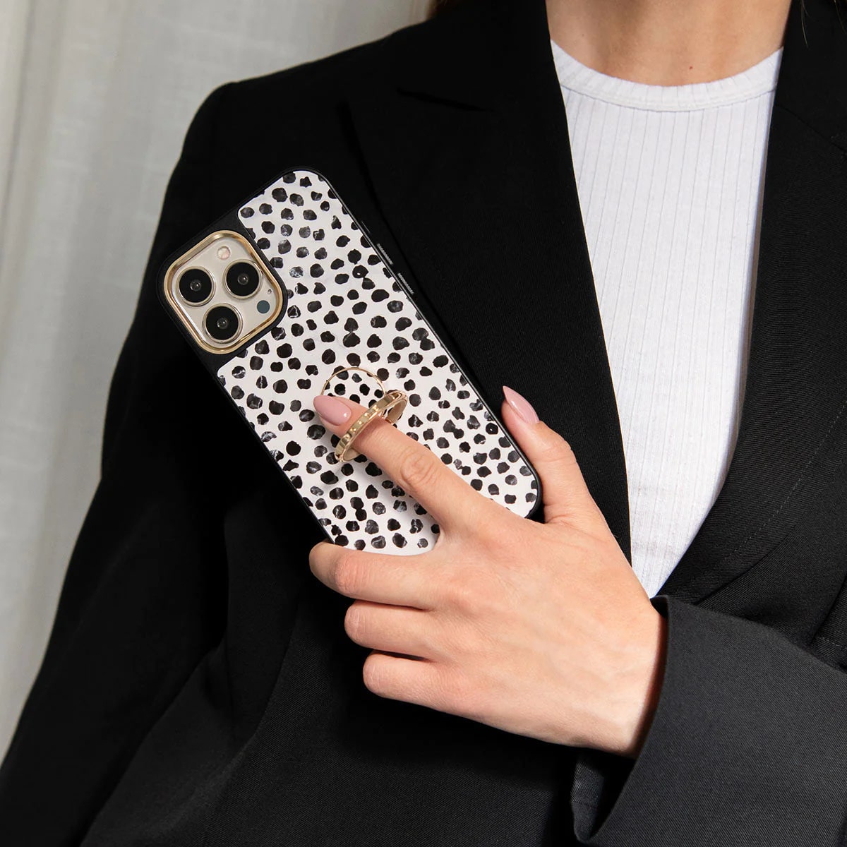 Burga Ring Holder - Δαχτυλίδι Συγκράτησης Κινητού - Βάση Στήριξης - Gold - Almond Latte