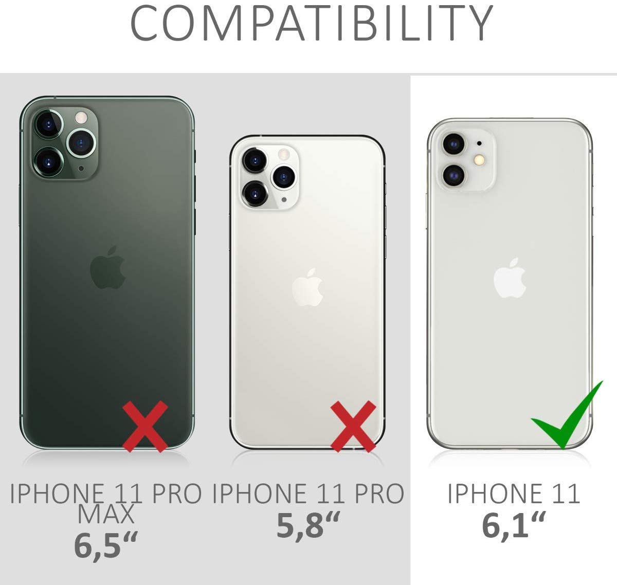 KW iPhone 11 Θήκη Σιλικόνης Rubber TPU - Lime Green - 49724.159