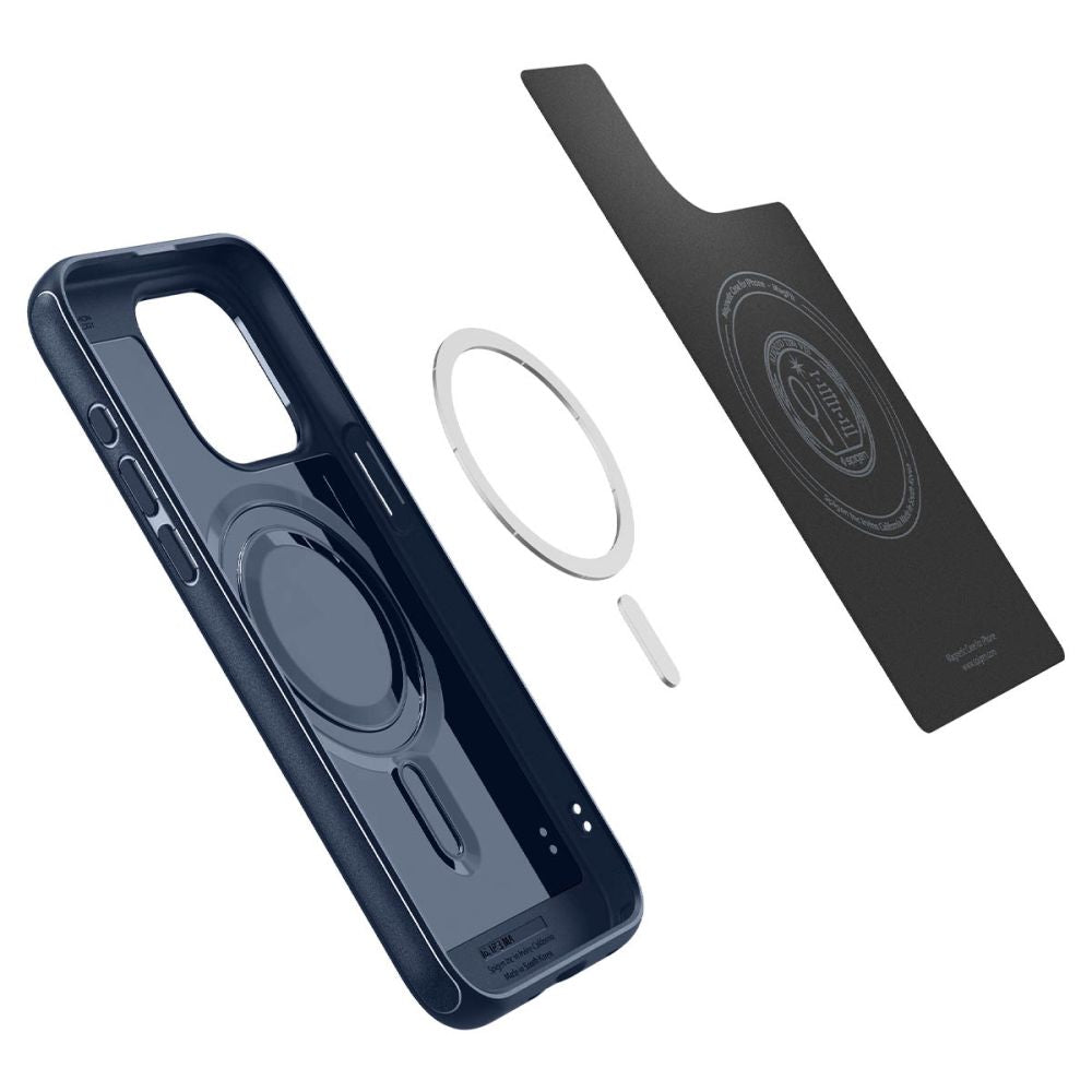 Spigen iPhone 15 Pro Mag Armor Θήκη Σιλικόνης TPU με MagSafe - Navy Blue