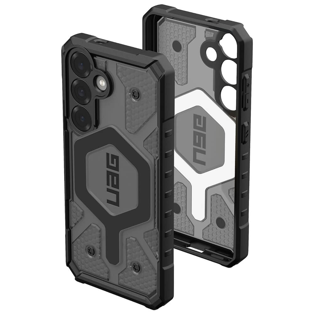 UAG Samsung Galaxy S25 Pathfinder Clear MagSafe Σκληρή Θήκη με MagSafe - Ash