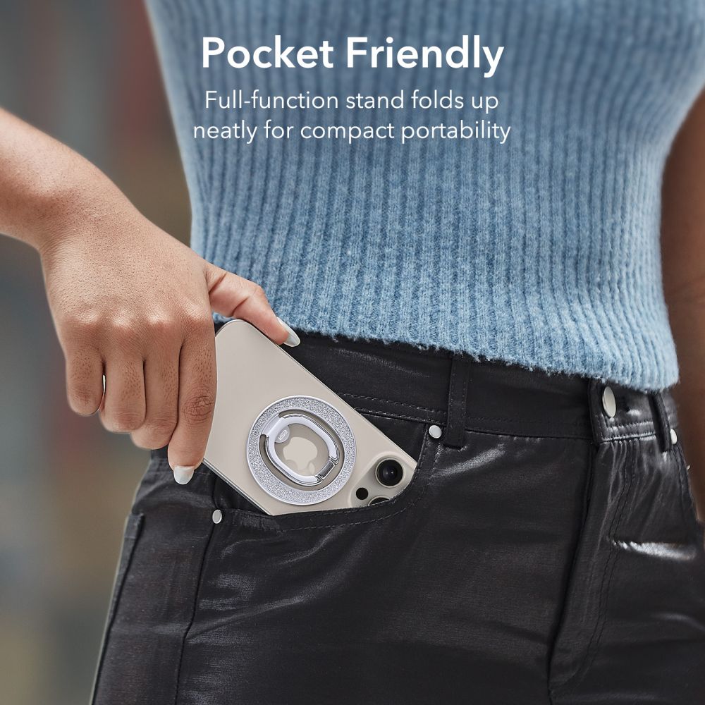 ESR HaloLock MagSafe Ring Holder - Δαχτυλίδι Συγκράτησης Κινητού - Βάση Στήριξης - Rhinestone