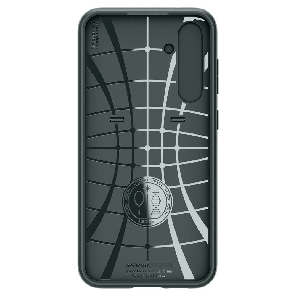 Spigen Samsung Galaxy S23 FE Optik Armor Θήκη Σιλικόνης με Κάλυμμα για την Κάμερα - Abyss Green