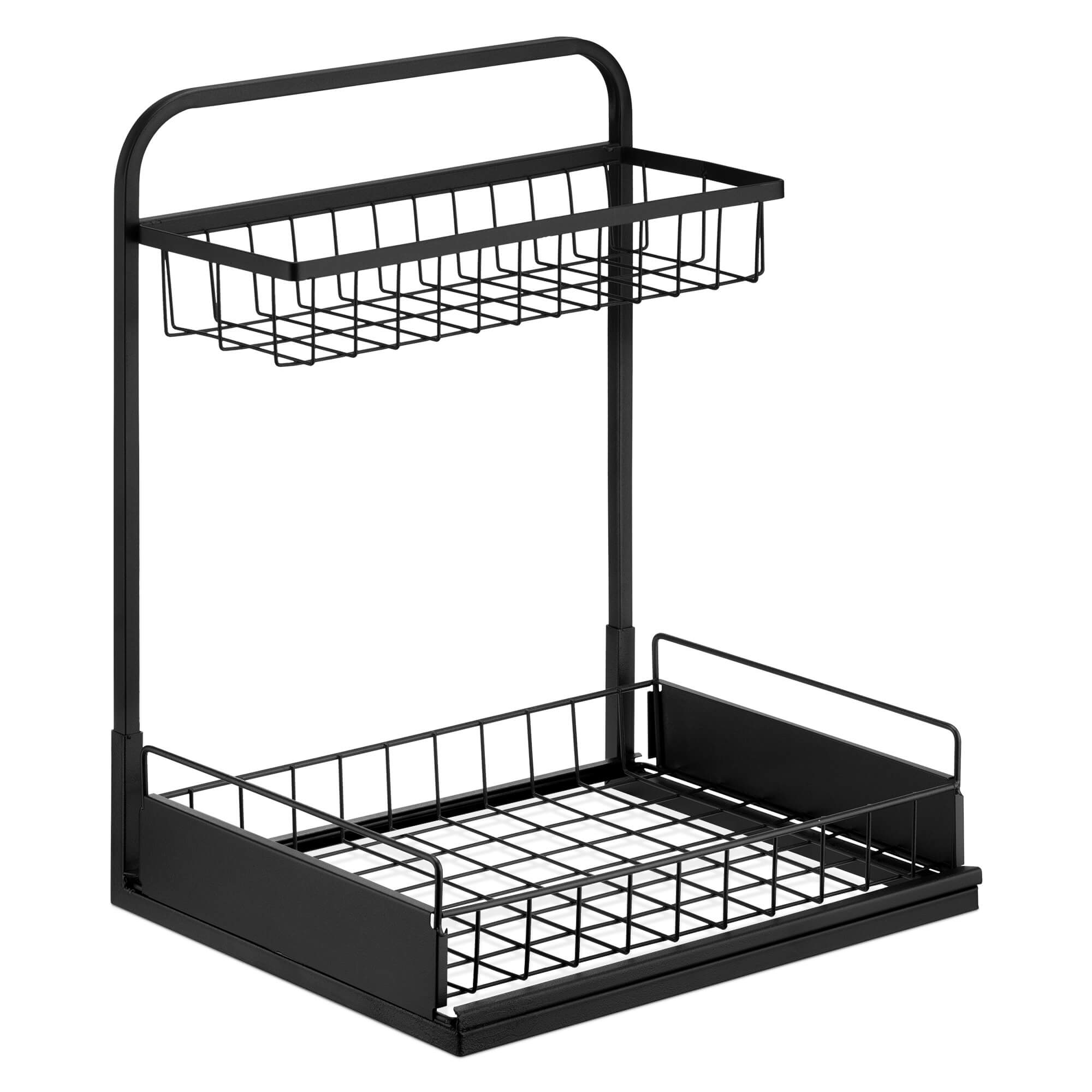 Navaris Μεταλλικό Ράφι με Συρτάρι - Black - 56667.01