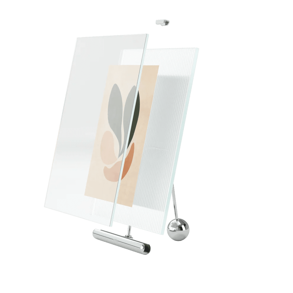 Umbra Flute Κορνίζα για Φωτογραφίες - 10 x 15 cm - Chrome